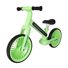 Odrážedlo Trike Fix Glow LED neonově zelené