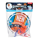 Koš na basketbal na přísavky + míček 17cm v sáčku 18x25cm