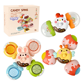 WOOPIE BABY Spinner Zabawka Sensoryczna Pszczoła Kurczak Królik Wymienne 3 szt. WOOPIE BABY Spinner Zabawka Sensoryczna Pszczoła Kurczak Królik Wymienne 3 szt.