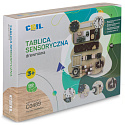 Lebula tablica manipulacyjna montessori drewniana miś