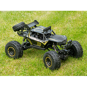 Samochód zdalnie sterowany 2,4GHz 1:8 51cm metal czarny