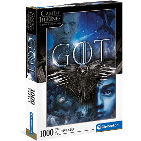 Clementoni puzzle 1000el. game of thrones