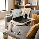 Skládací stolek pod notebook do postele 60x40 cm bílý ModernHome