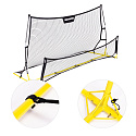Oboustranný fotbalový trenažér Rebounder pro trénink střel 220x120 cm MOVEPRO
