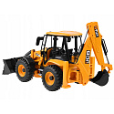 Lebula dálkově ovládané auto rc bagr jcb kovové vozidlo žluté
