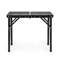 Turistický stůl 60x40 cm kempingový skládací do kufříku černý MultiGarden