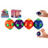 Gyroball/Míček mačkací točící antistresový 6x6,5cm 4 barvy v krabičce 12ks v boxu 