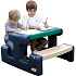Little Tikes Piknikový Stolek pro Děti Modro-Zelený do Zahrady
