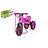 Odrážedlo FUNNY WHEELS Rider SuperSport fialové 2v1+popruh, výš. sedla 28/30cm nos 25kg 18m+ v krab.
