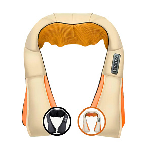 Herzberg HG-MSG20 : appareil de massage shiatsu pour le cou et les épaules (Beige) Herzberg HG-MSG20 : appareil de massage shiatsu pour le cou et les épaules (Beige)