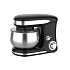 Swiss Haus SH-KM2305 : Batteur sur socle multi-usages à 6 vitesses et impulsions de grande capacité de 5 L, 1 300 W - Noir