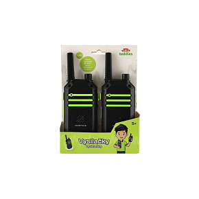 Vysílačky 2ks walkie-talkie 2,4 GHz dosah 80 metrů plast na baterie v krabičce 15x20x4cm Vysílačky 2ks walkie-talkie 2,4 GHz dosah 80 metrů plast na baterie v krabičce 15x20x4cm