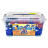 Stavebnice SEVA 5 Jumbo plast 1064ks v plastové krabici 40x19x27cm