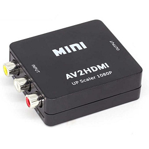 Lebula konwerter przejściówka z chinch do hdmi av2hdmi