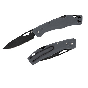 Nůž LST Clip Point 420HC - Grey