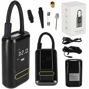 Elektrická cyklistická pumpa do auta powerbanka USB