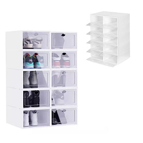 Modulární skříňka na boty organizér 10 modulů ModernHome