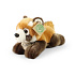 Plyšová panda červená 22 cm ECO-FRIENDLY