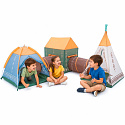 Stan pro děti domek teepee do domu zahrady wigwam + tunel sada 5v1 coil