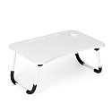 Skládací stolek pod notebook do postele 60x40 cm bílý ModernHome