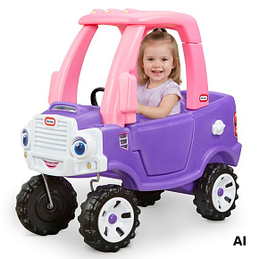 Little Tikes Cozy Truck Jeździk Samochód Terenowy Różowo-Fioletowy dla Dzieci Cozy Truck Little Tikes Cozy Truck Jeździk Samochód Terenowy Różowo-Fioletowy dla Dzieci Cozy Truck