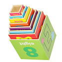 Wieża edukacyjna drewniana sorter kształty nauka liczenia 71cm XXL