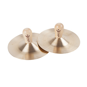 CLASSIC WORLD EDU Instrument Muzyczny Talerze Perkusyjne (15 cm) dla Dzieci 2 szt.