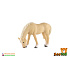 Kůň domácí palomino klisna zooted plast 13cm 