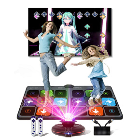 Lebula podwÓjna mata do taŃczenia sport ruch joga z kamerĄ hd disco wifi hdmi 8w1