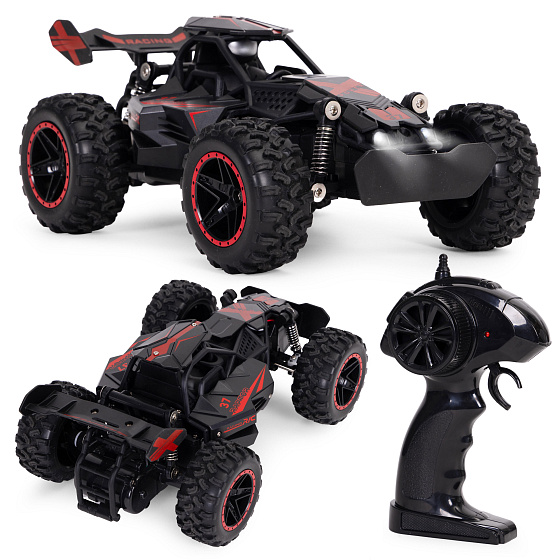 Samochód zdalnie sterowany terenowy auto RC skala 1:18 napęd na tył akumulator 3.7V 500mAh