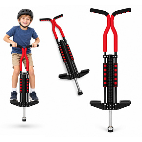 Pogo drążek do skakania jump stick skoczek dla dzieci do 80 kg czarny Pogo drążek do skakania jump stick skoczek dla dzieci do 80 kg czarny