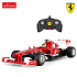 Dálkově ovládané auto Ferrari F1 R/C měřítko 1:18 Rastar 53800