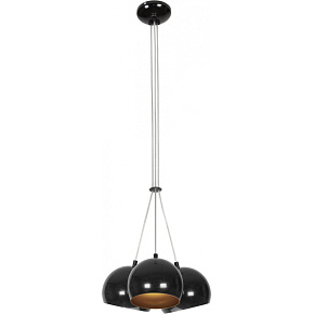 Nowodvorski Lighting Lustr na lanku 6587 BALL černá-zlatá III závěs