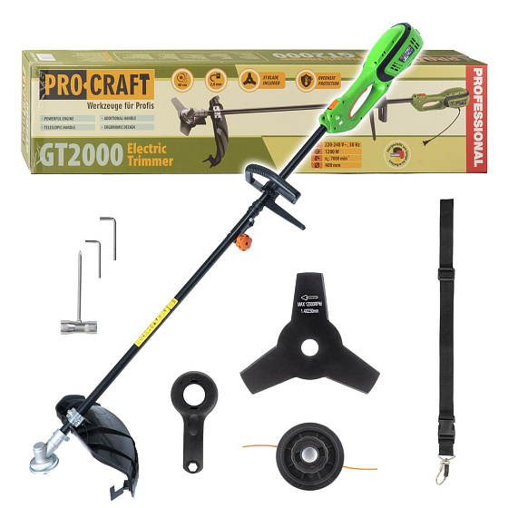 Elektrický křovinořez Procraft GT2000