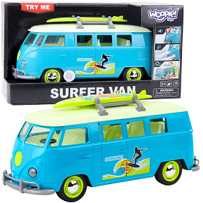 WOOPIE Surfovací autobus klasický se světlem a zvukem model 1:14