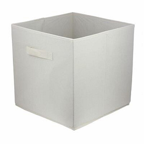 U Pudełko tekstylne 31x31x31 kremowe U Pudełko tekstylne 31x31x31 kremowe