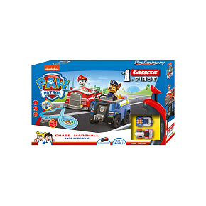Autodráha Carrera First Paw Patrol/Tlapková Patrola 3,5m plast +2 auta na bat. v krabici 50x30x8cm Autodráha Carrera First Paw Patrol/Tlapková Patrola 3,5m plast +2 auta na bat. v krabici 50x30x8cm