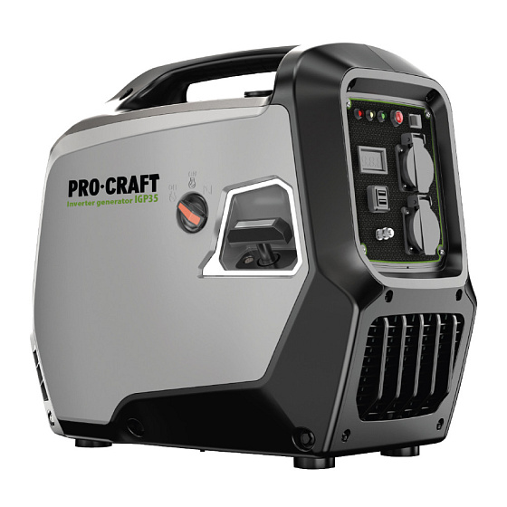 Invertorová elektrocentrála Procraft IGP35