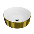Umywalka nablatowa Lavita MERIDA brushed gold