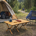 Skládací turistický stůl 120x60 cm kempingový s taškou MultiGarden