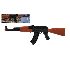 Samopal ARMY plast 62cm na baterie se zvukem se světlem na kartě Samopal ARMY plast 62cm na baterie se zvukem se světlem na kartě