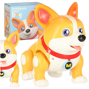 Pies piesek interaktywny robot Corgi świecące uszy muzyka Pies piesek interaktywny robot Corgi świecące uszy muzyka