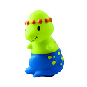 Dinosaurus skládací gumový v krabici 26x24x8cm 12m+