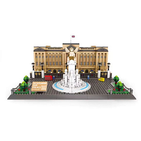 Lebula klocki konstrukcyjne zestaw 1695 el. pałac buckingham kompatybilne