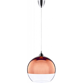 Nowodvorski Lighting Lustr na lanku 5763 GLOBE COPPER I závěs S