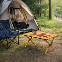 Skládací turistický stůl 90x60 cm kempingový s taškou MultiGarden