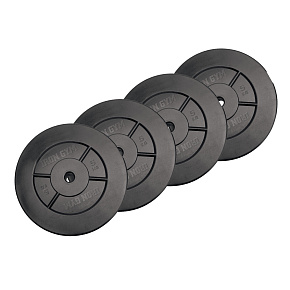 Iron Gym - Weight plates 4 x 5 kg Iron Gym - Weight plates 4 x 5 kg