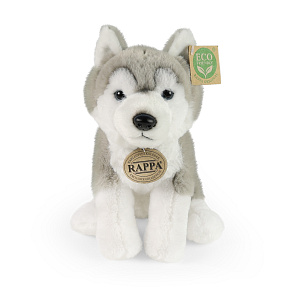 Plyšový pes husky 23 cm ECO-FRIENDLY SOFT Plyšový pes husky 23 cm ECO-FRIENDLY SOFT