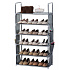 Herzberg HG-03602: 6 Layer Storage Shoe Rack (47x100cm) - Grey