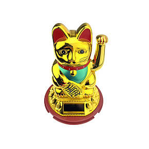 Kočka štěstí Maneki-neko 19 cm